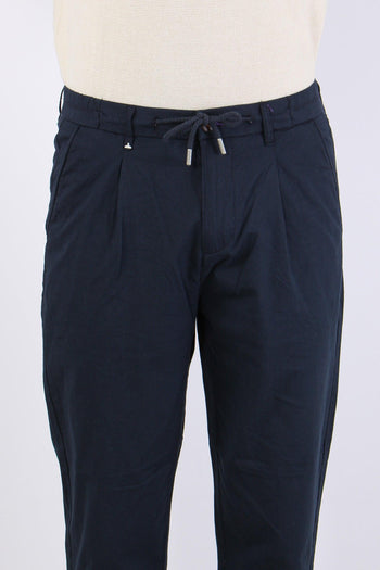 Pantalaccio Misto Lino Blu - 6