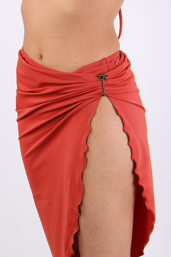 Pareo Lycra Palma Ruggine - 7