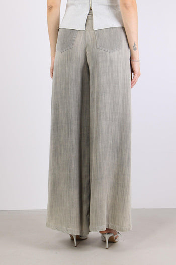 Denim Palazzo Grey - 4