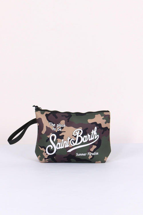 Aline Pochette Camouflage Militare