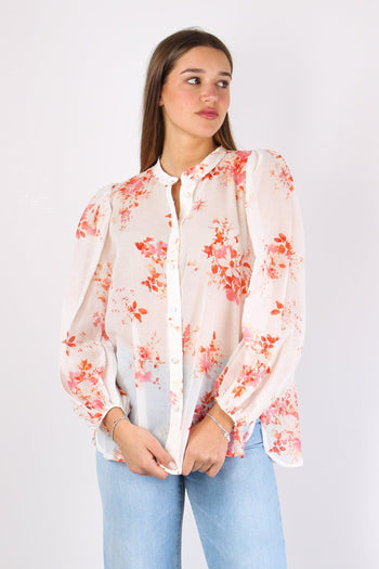 Camicia Misto Seta Fantasia Hawaii - 2