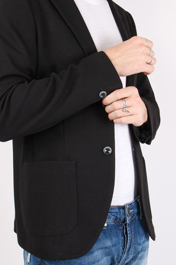 Lucky Giacca Camicia Tascona Nero - 5