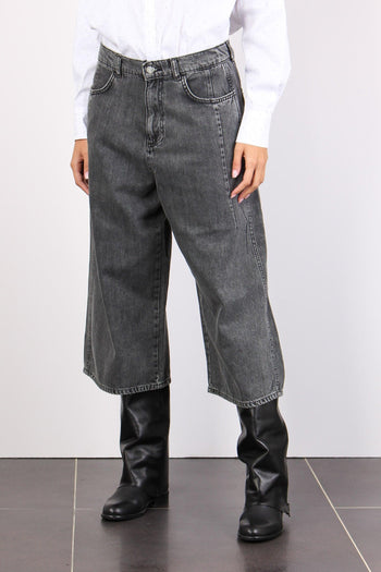 Denim Pinocchietto Denin Nero - 5