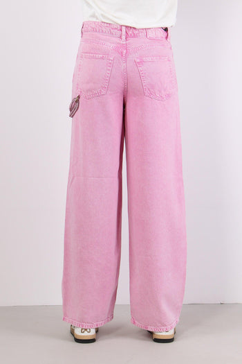Lauryn Jeans Catena Strass Rosa Chiaro - 4