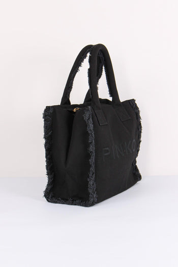 Shopping Beach Canvas Nero - 6
