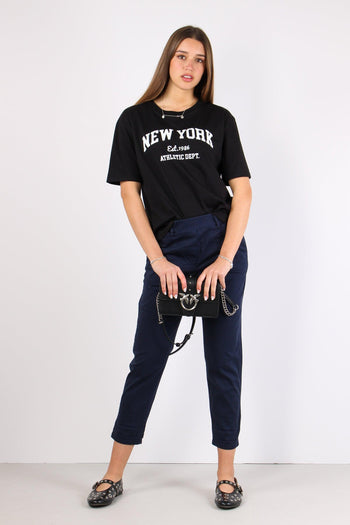 Pantalone Elastico Blu - 5