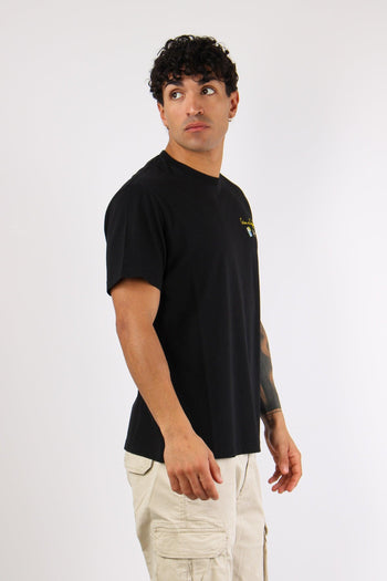 T-shirt Stampa Gin Gym Nero - 6