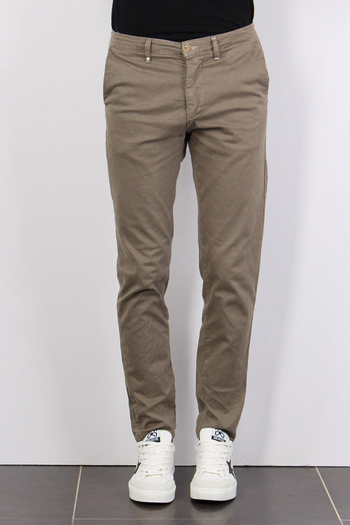 Pantalone Chino Basico Old Fango - 2