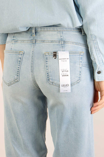 Jeans Good Flare Denim Chiaro - 8