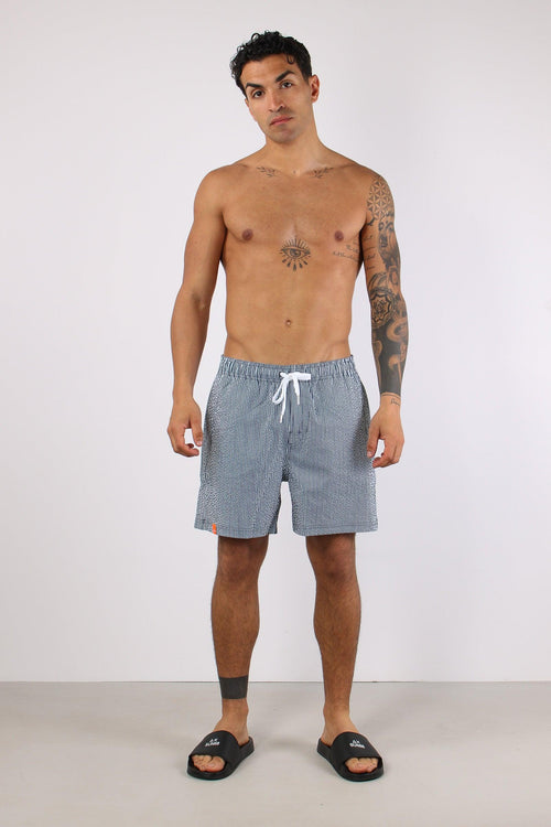 Costume Pantalone Riga Navy/bianco