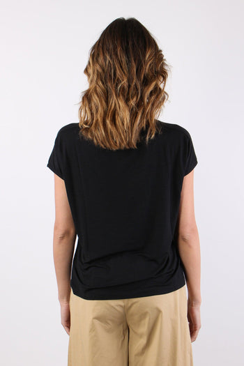 T-shirt Scavo V Nero - 5