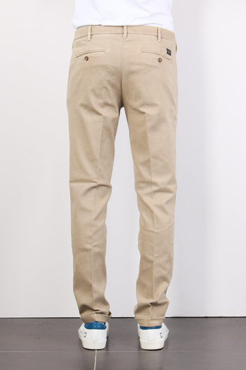 Pantalone Chino Flanella Beige - 3