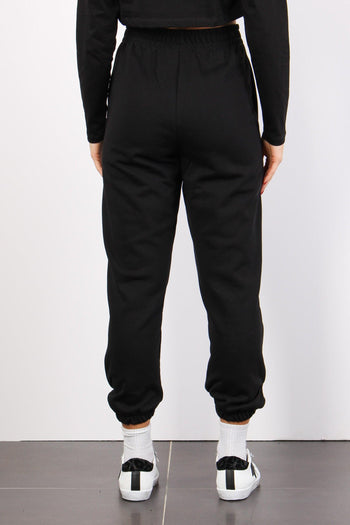 Pantalone Logo Gamba Nero - 3