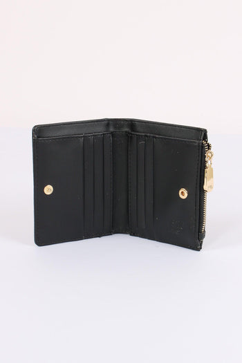 Keira Portafoglio Small Zip Around Nero - 4
