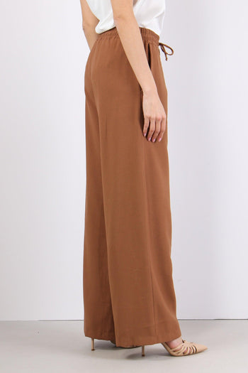 Pantalone Elastico Tencel Moka - 6