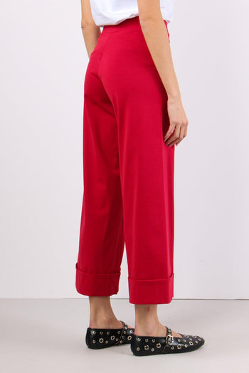 Pantalone Cropped Risvolto India - 6