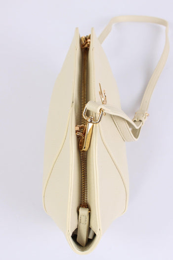 Pochette Rigida Logo Avorio - 6