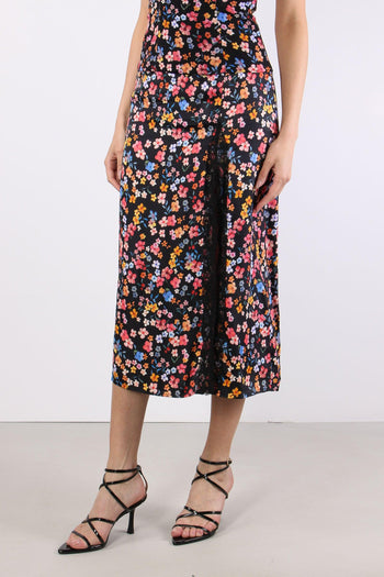 Gonna Spacco Inserto Pizzo Nero - 3