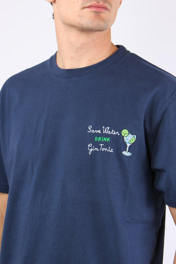 T-shirt Ricamo Drink Gin Save - 6