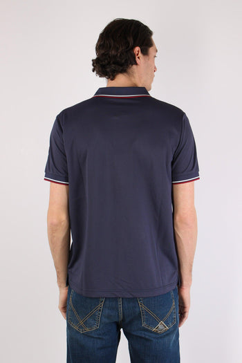 Hari Polo Collo Righe Navy Blue - 7
