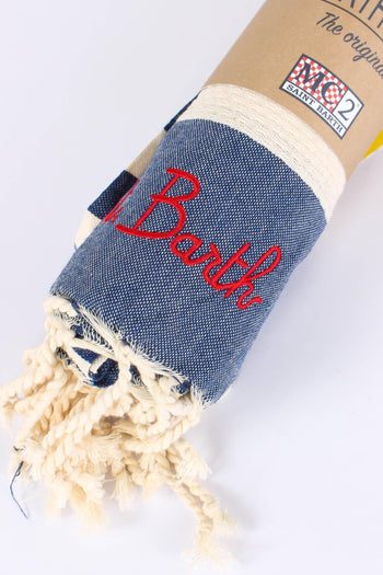 Foutas Righe Beige/blu - 3