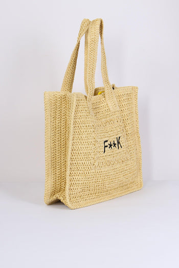 Shopping Rafia Beige - 6