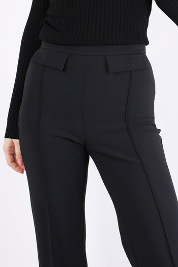 Pantalone Palazzo Essensial Nero - 7
