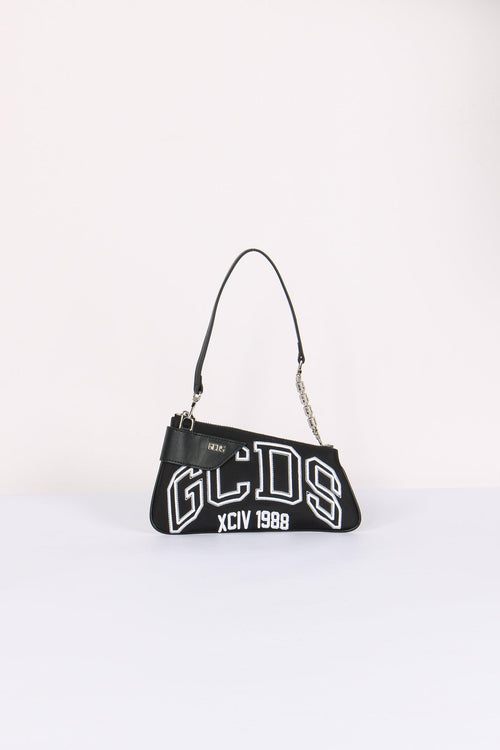 Pochette Nylon Logo Black