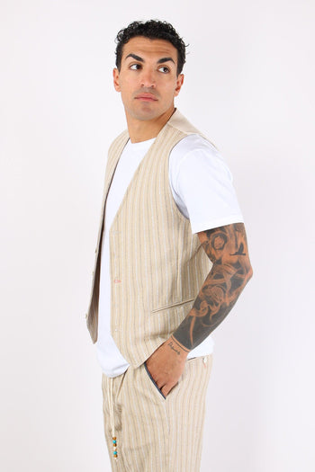 Gilet Riga Beige - 6