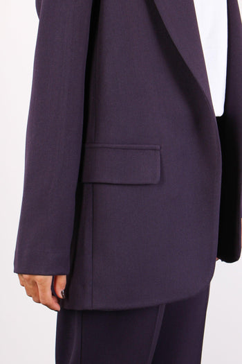 Giacca Sciallata Melanzana - 6