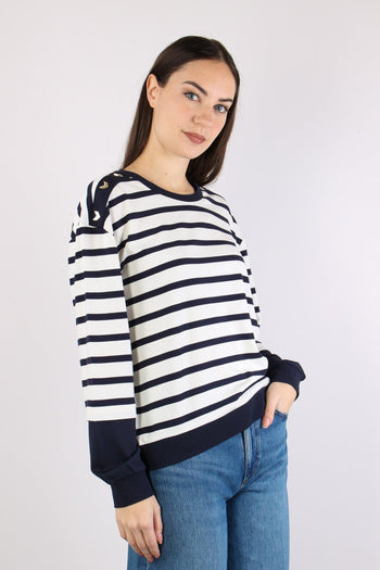 Maglia Over Riga White/blue - 6