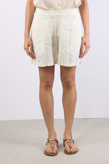 Bermuda Lino Riga Meringaa/beige - 2