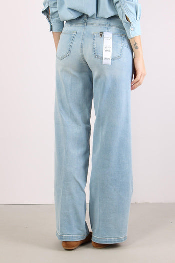 Jeans Good Flare Denim Chiaro - 4