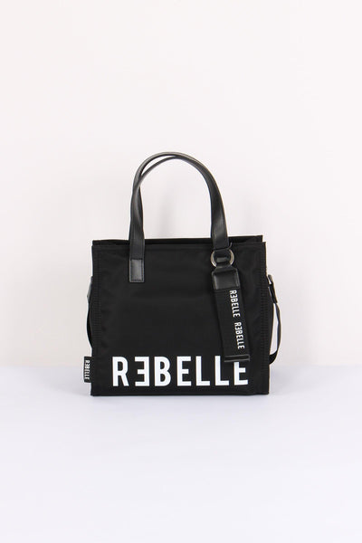 Poppy Shopping Nylon Mini Black