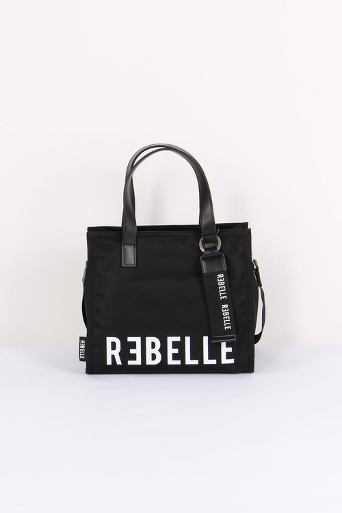Poppy Shopping Nylon Mini Black