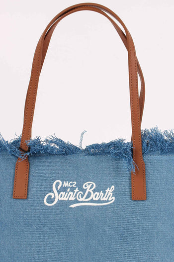 City Bag Mid Frange Denim - 6