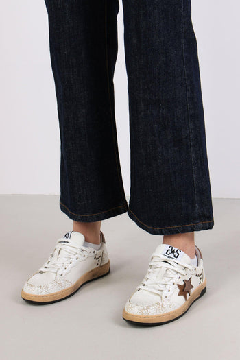 Denim Regular Impunture Contra Denim Scuro - 7