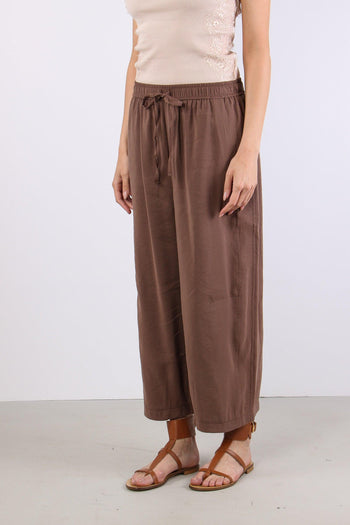 Pantalone Barrel Modal Cacao - 3