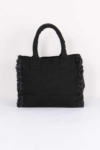 Shopping Beach Canvas Nero - 3