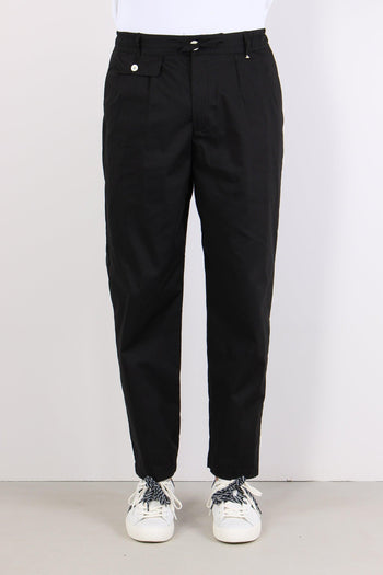 Pantalone Cotone Nero - 3