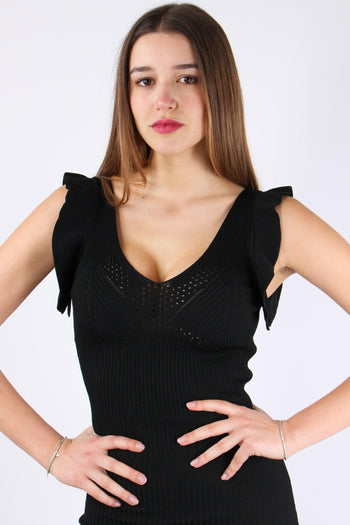 Clair Abito Costina Rouge Spalla Black - 6
