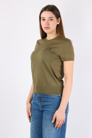 Pullover Manica Corta Willow Green - 5