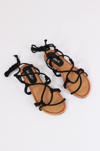 Sandalo Corda Nero - 2