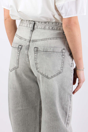 Denim Barrel Sporcato Grigio - 8