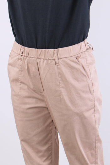 Chino Elastico Rasatello Rosa - 6