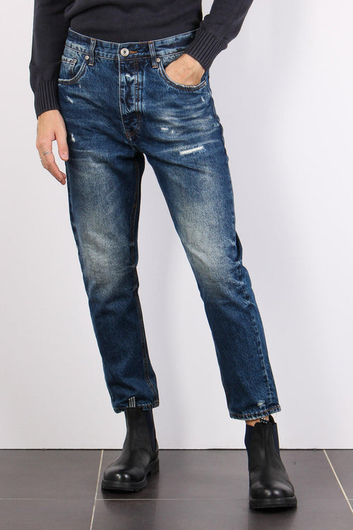 Denim Cropped Rotture Denim - 2