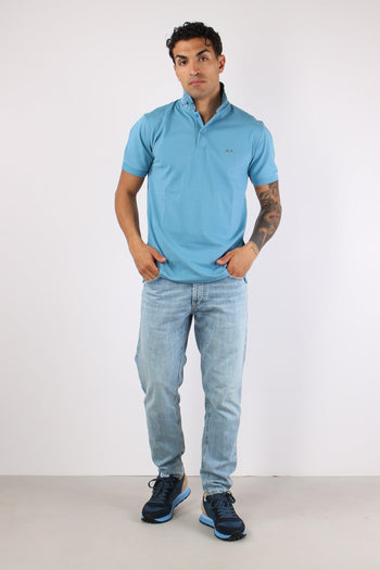 Polo Sotto Collo Bandana Avio - 2