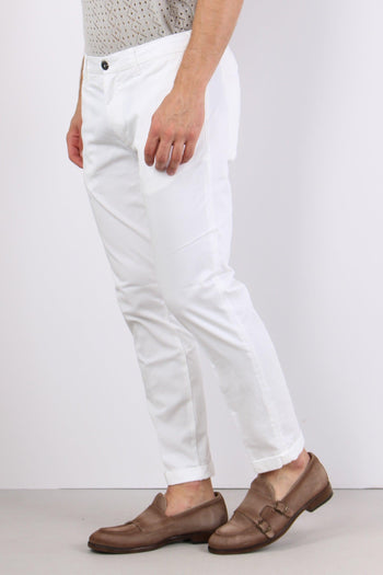 Pantalone Chino Extra Slim Bianco - 2