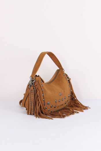 Mezzaluna Suede Frange Cotto - 8