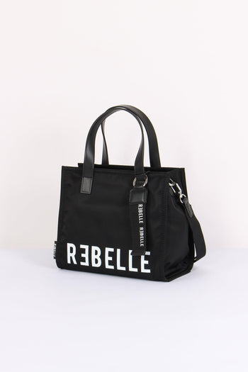 Poppy Shopping Nylon Mini Black - 2